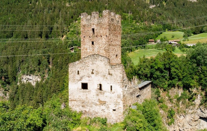 Burgruine Campell, Sils im Domleschg, Switzerland, Switzerland